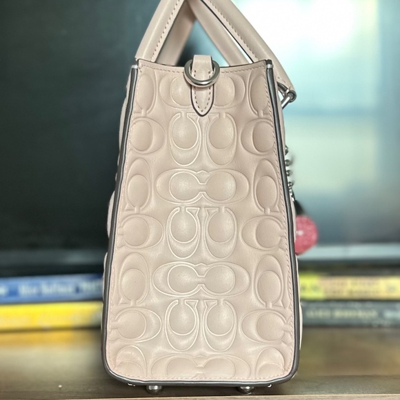 Maggie Small Tote Bag In Signature Leather w/Matching Wallet - Picture 5 of 5